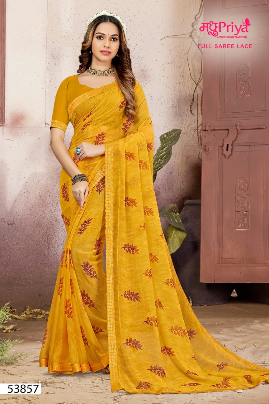 Arupa By Madhupriya 53851-53858 Daily Wear Sarees Catalog